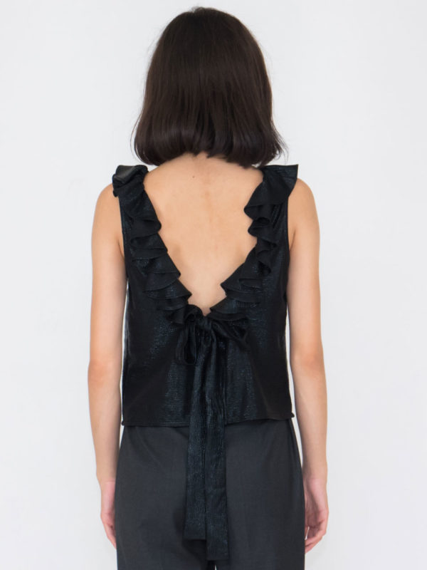 Chaton Open Back Top