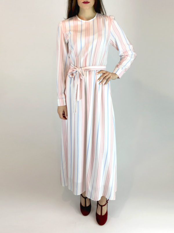 Milkwhite Striped Dress