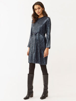 Twist & Tango Britta Sequin Dress Navy