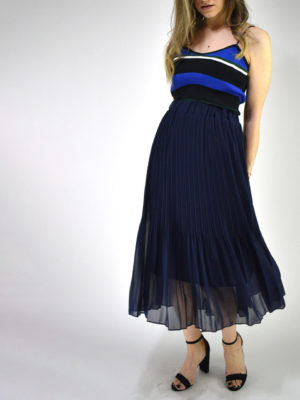 Orion London Cora Skirt Navy