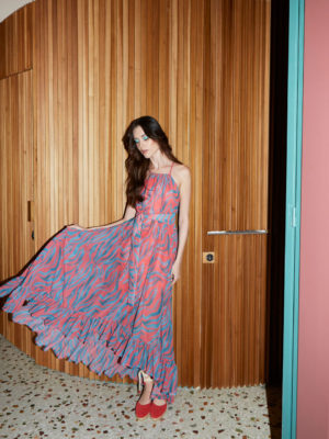 Ananke Ruby Wide Dress