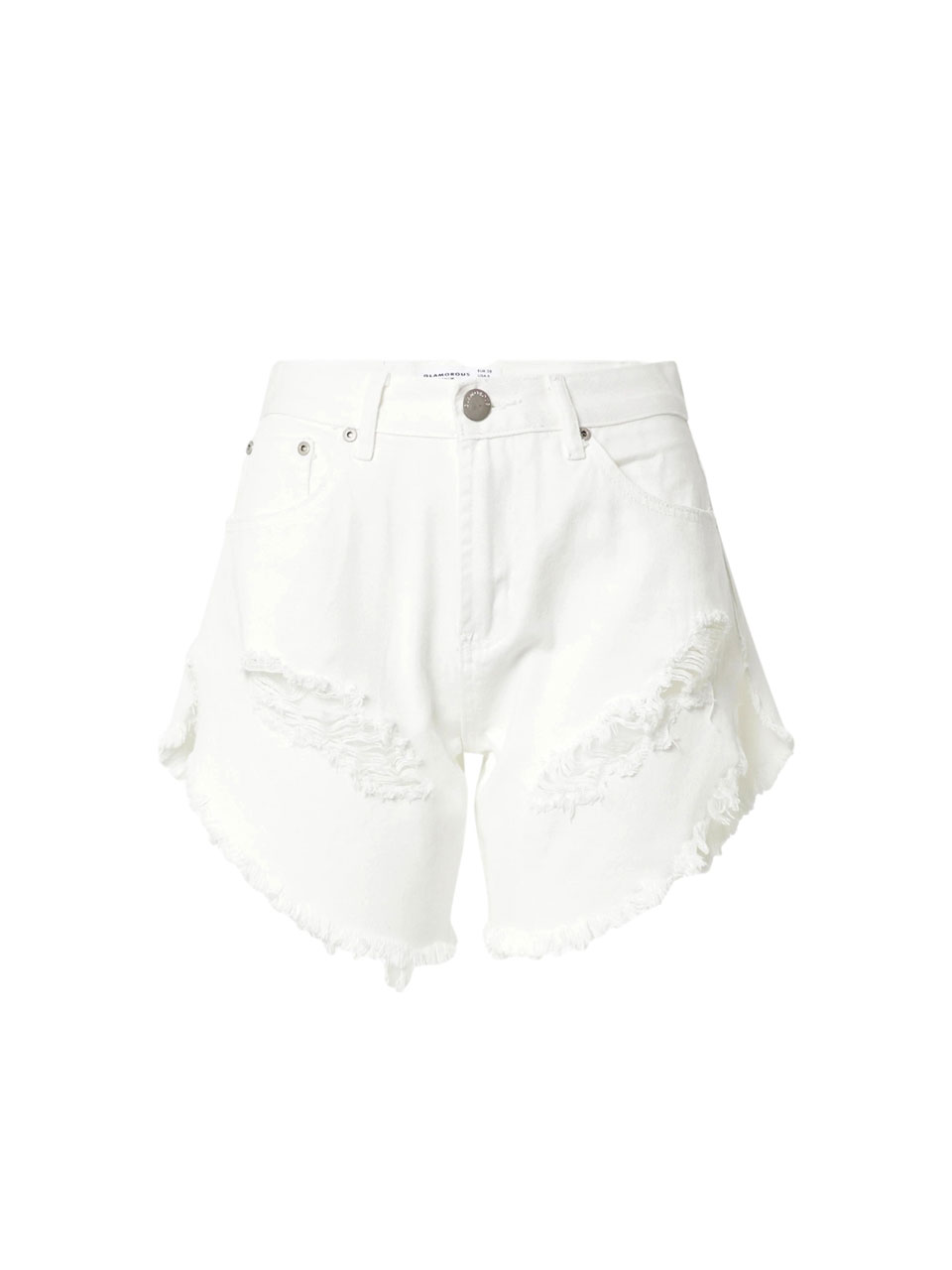 Glamorous Denim Shorts White