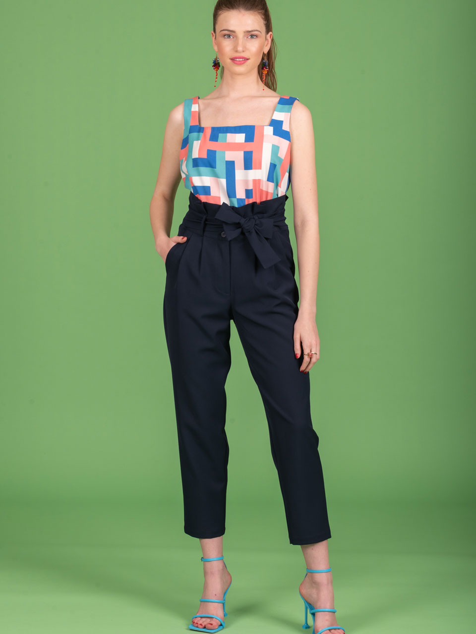 Chaton Morgan pants Dark Blue