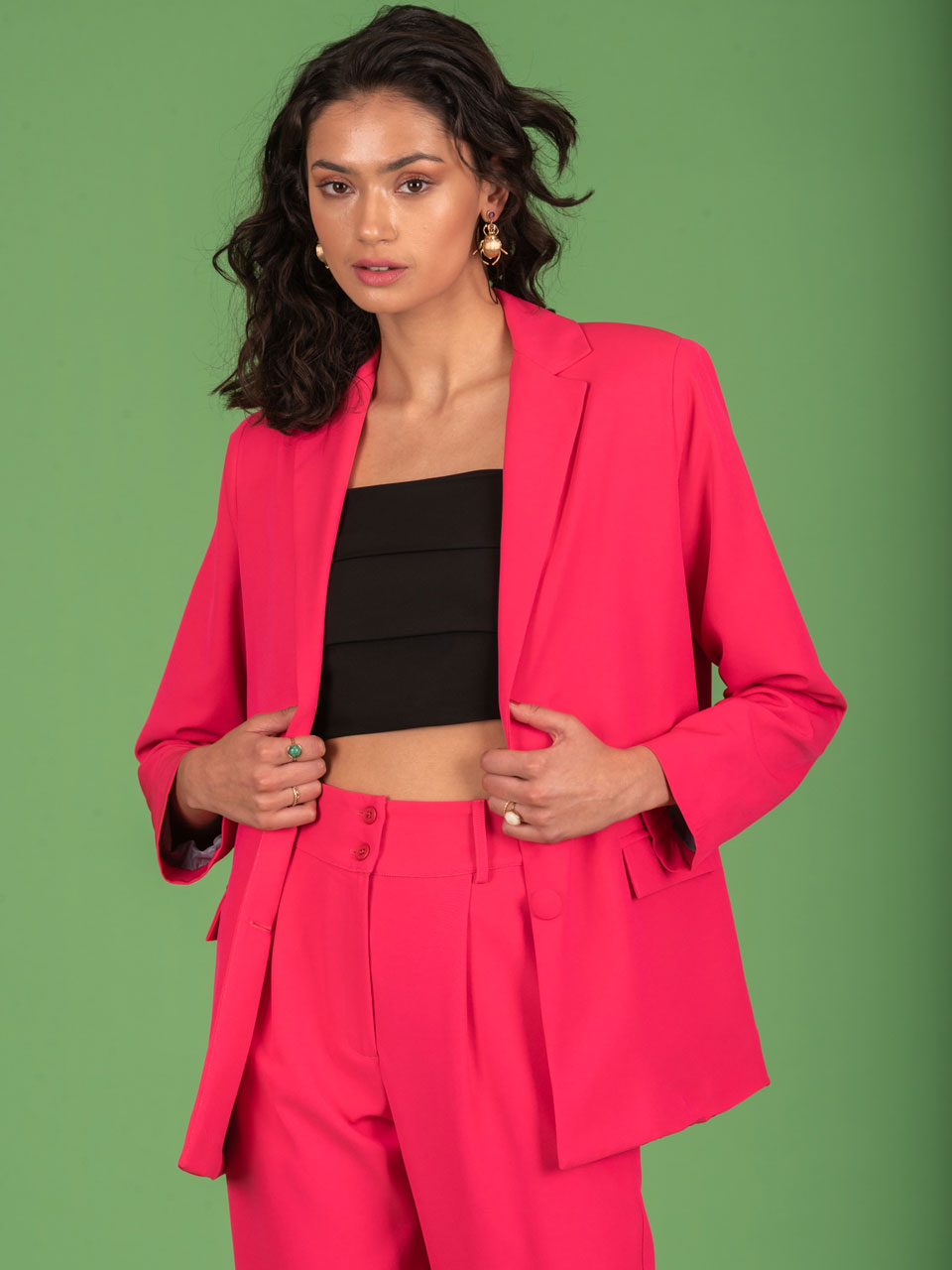 Chaton Alfred Oversized Blazer Watermelon