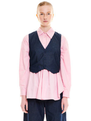 We are Short Vest Denim