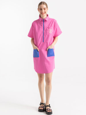 Adelie Pengu Immy Shirtdress Pink