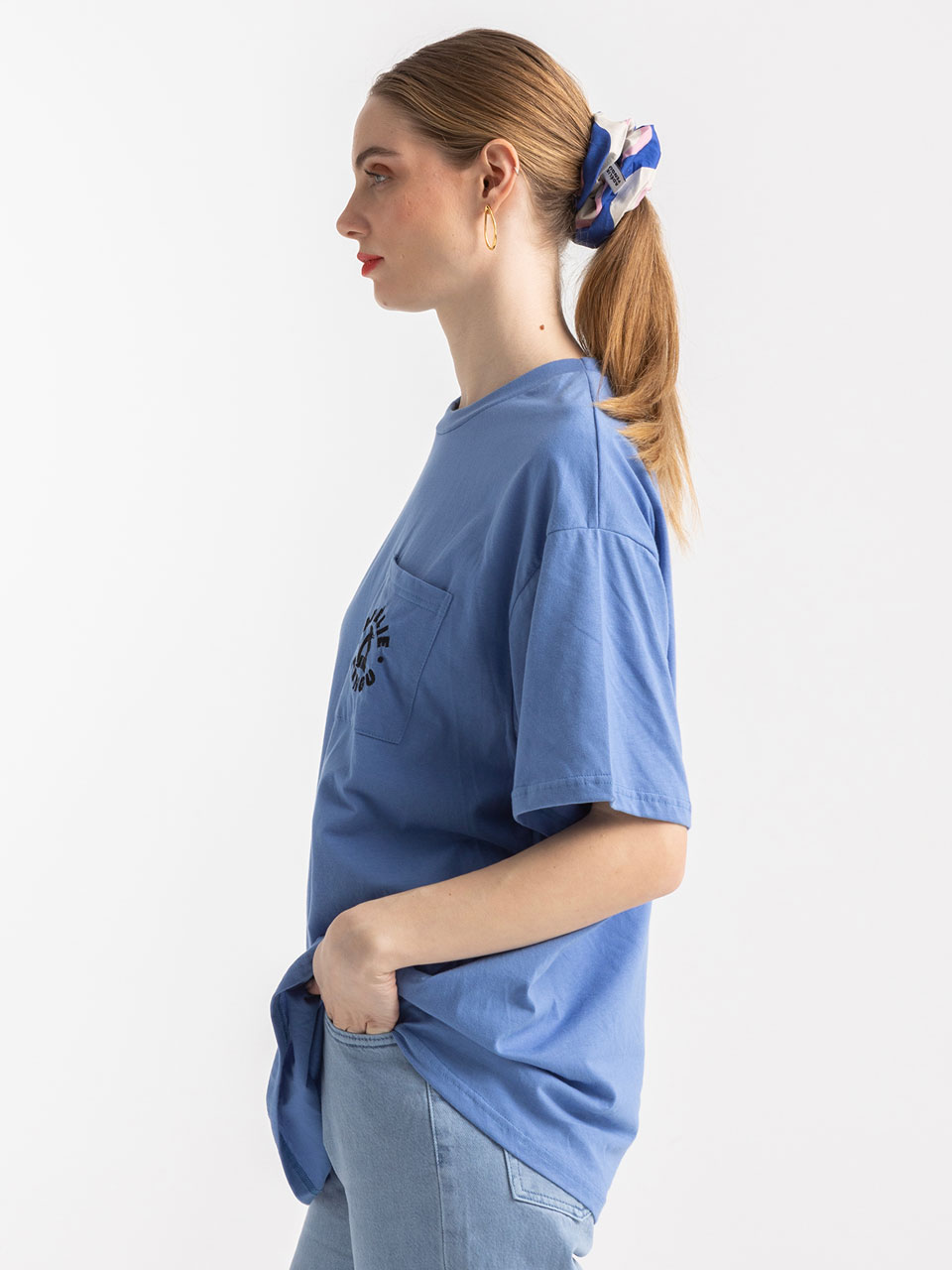 Adelie Pengu Jojo T-shirt Blue