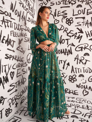 Hemithea Malena Dress Green