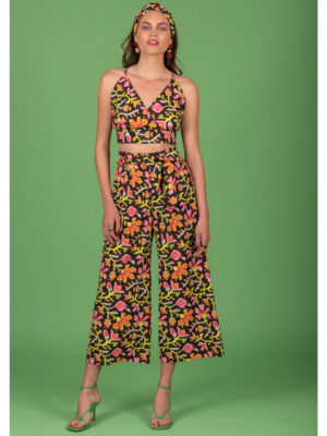 Chaton Taffyta Pants Black