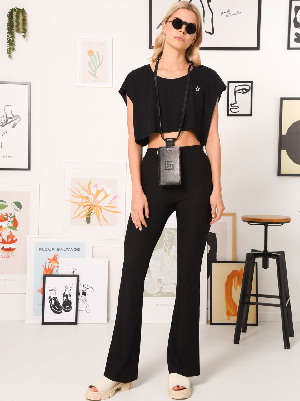 Arpyes Mona Lisa Black Pants