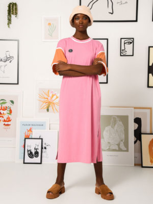Arpyes Basket Case Dress Pink Combo