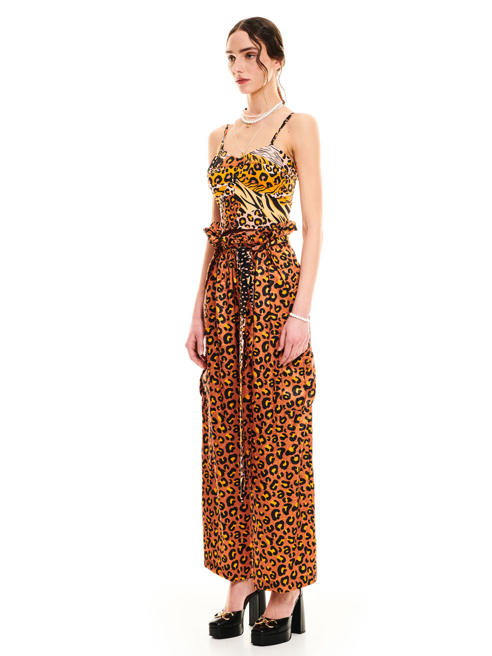 We are Bustier Top Animal Print