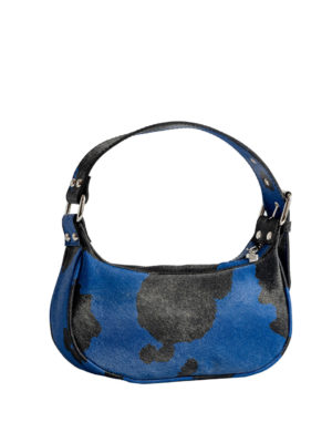 Milkwhite Mini Bag Blue Cow