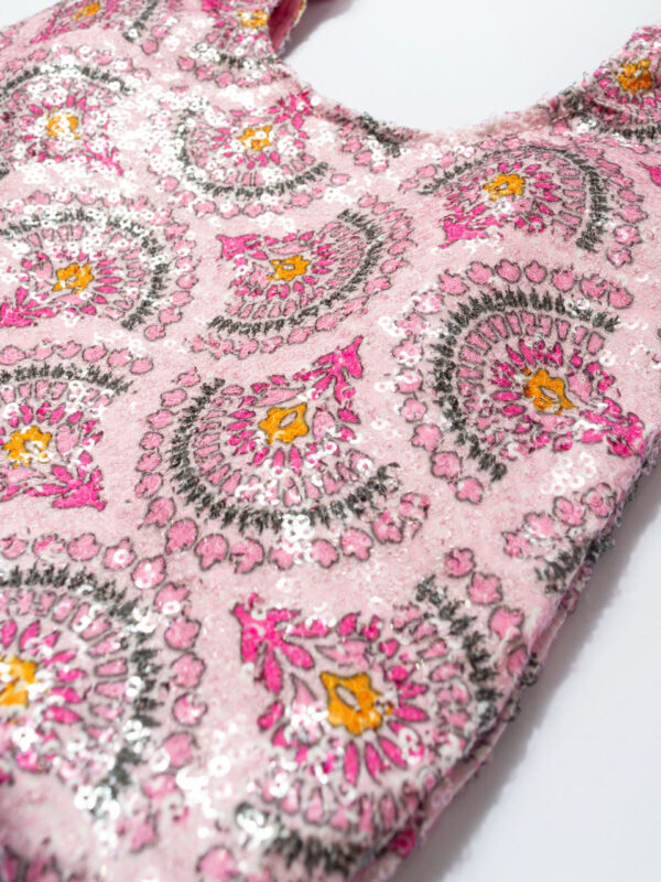 We are Sequin Mini Bag Cactus Pink - Image 2