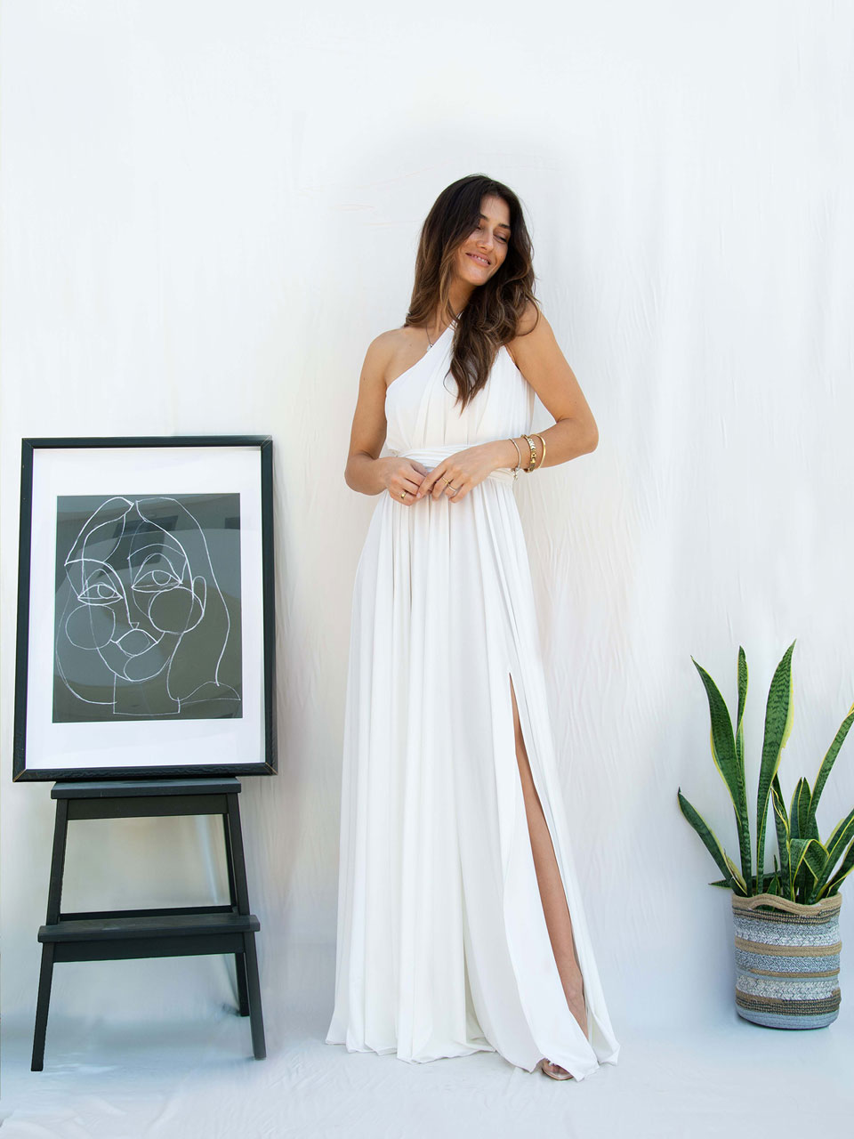 Hemithea Mariloo Super Dress (white)