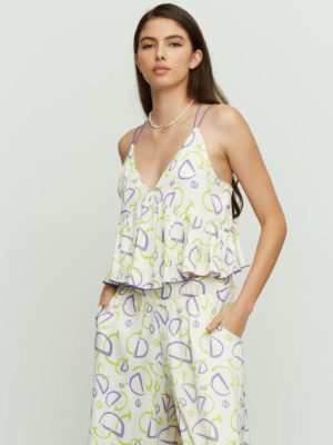 Ofilia's Printed Top