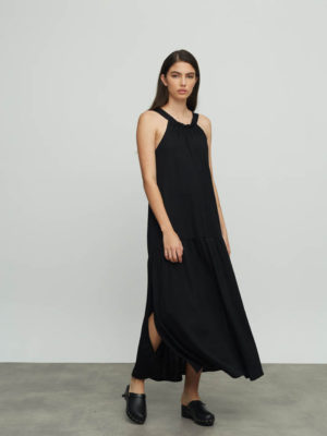 Ofilia's Oniyuri Open Back Dress Black