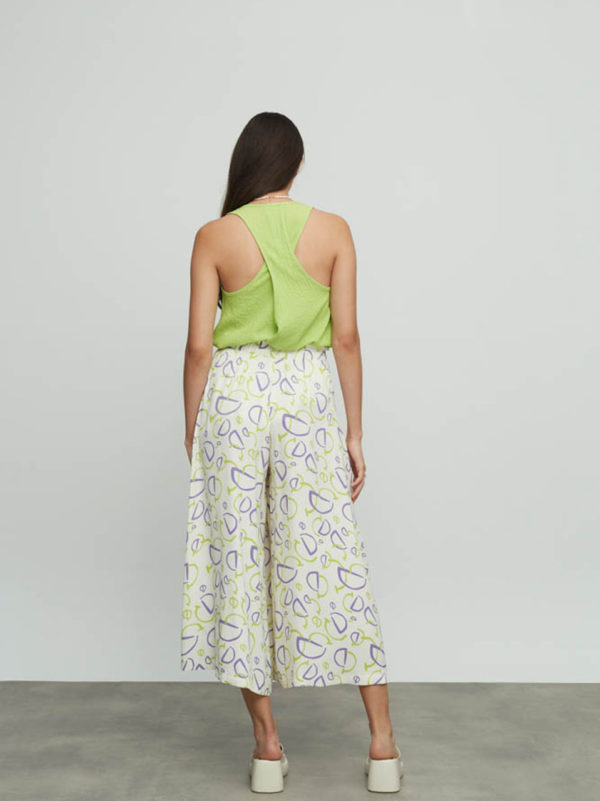 Ofilia's Ofilias Print Trousers