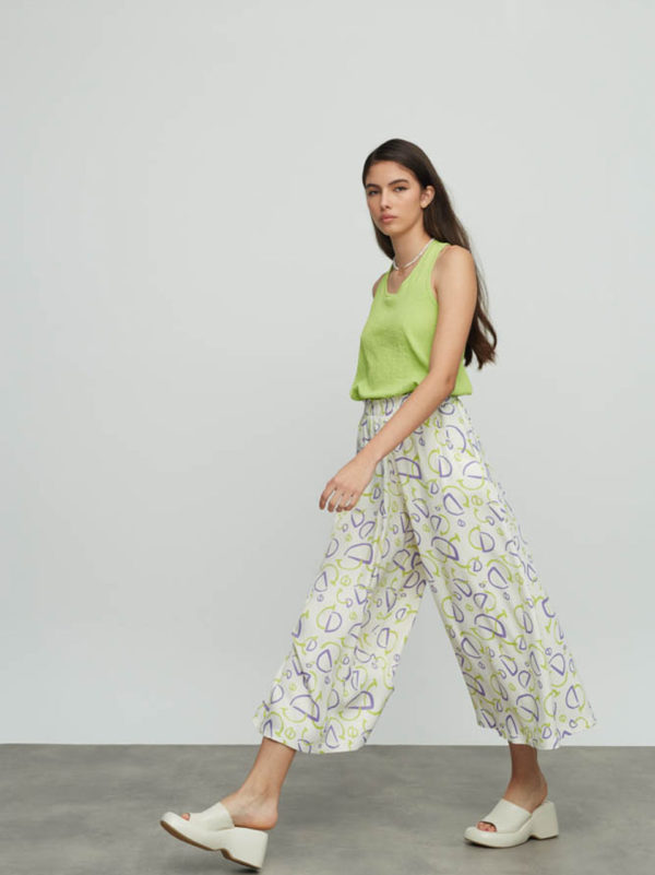 Ofilia's Ofilias Print Trousers