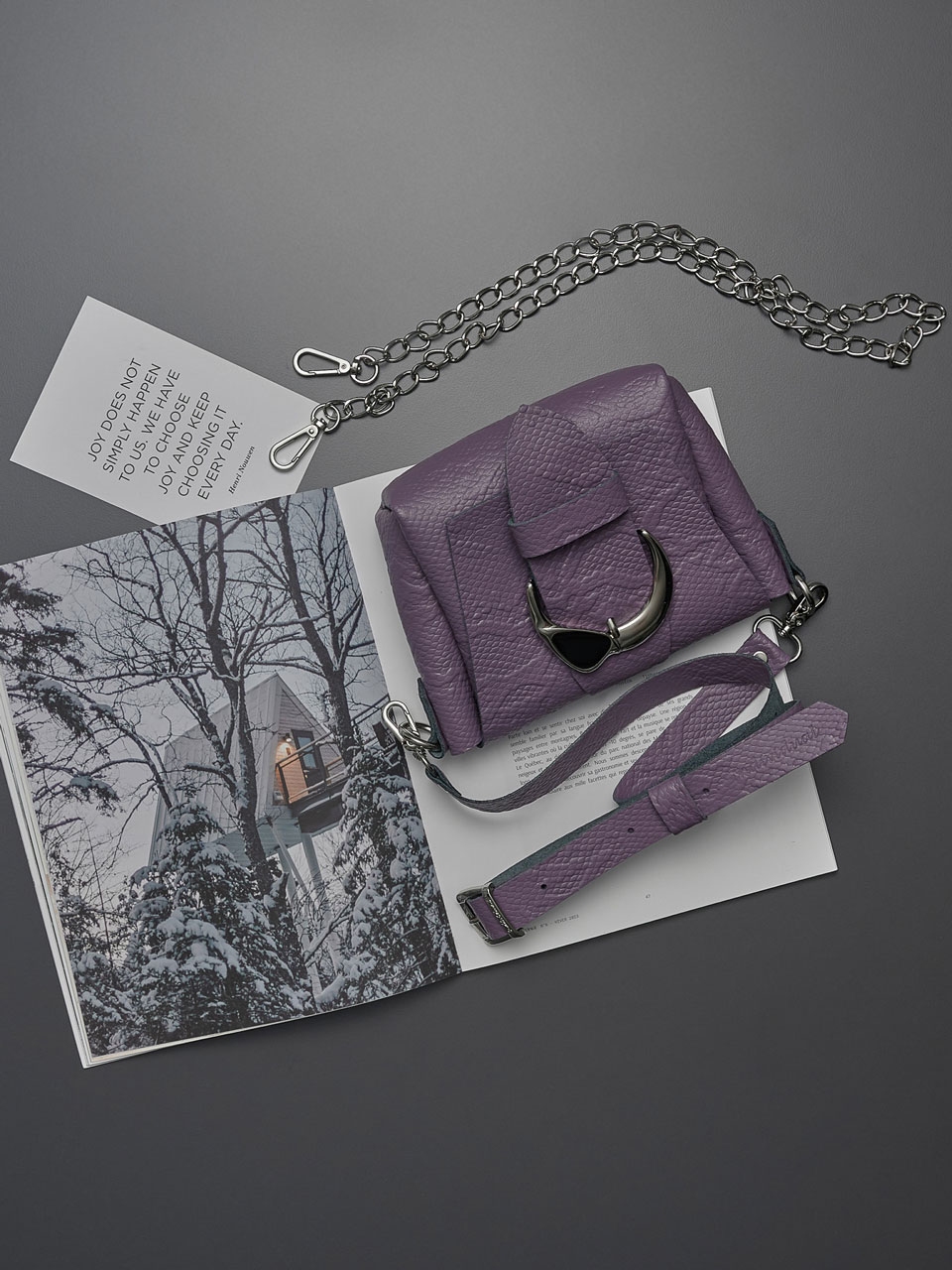 Individual "Only You" Bag Purple