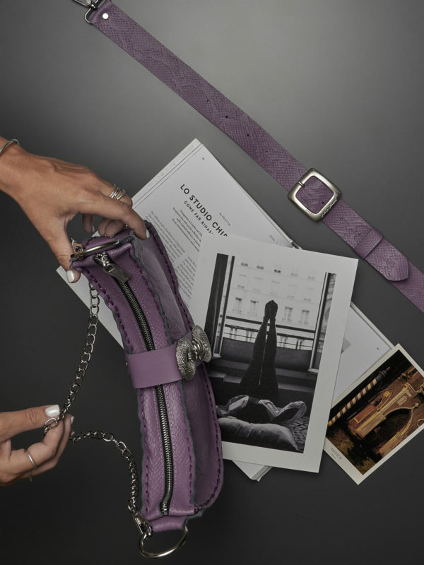 Individual "Piu Che Puoi" Bag Purple