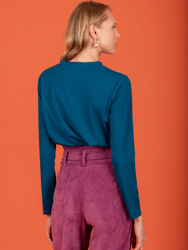 Chaton Jeffrey Top Peacock