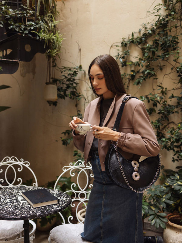 Individual "Piu Che Puoi" Bag Black