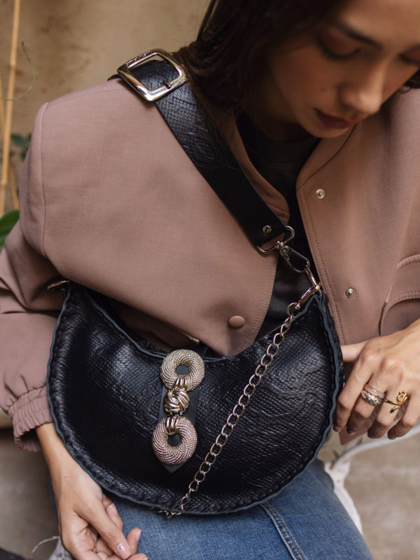 Individual "Piu Che Puoi" Bag Black