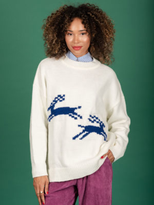 Chaton Kristoff Knit Sweater (Ecru)