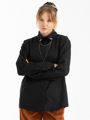 Adelie Kowalski Shirt Embroidery