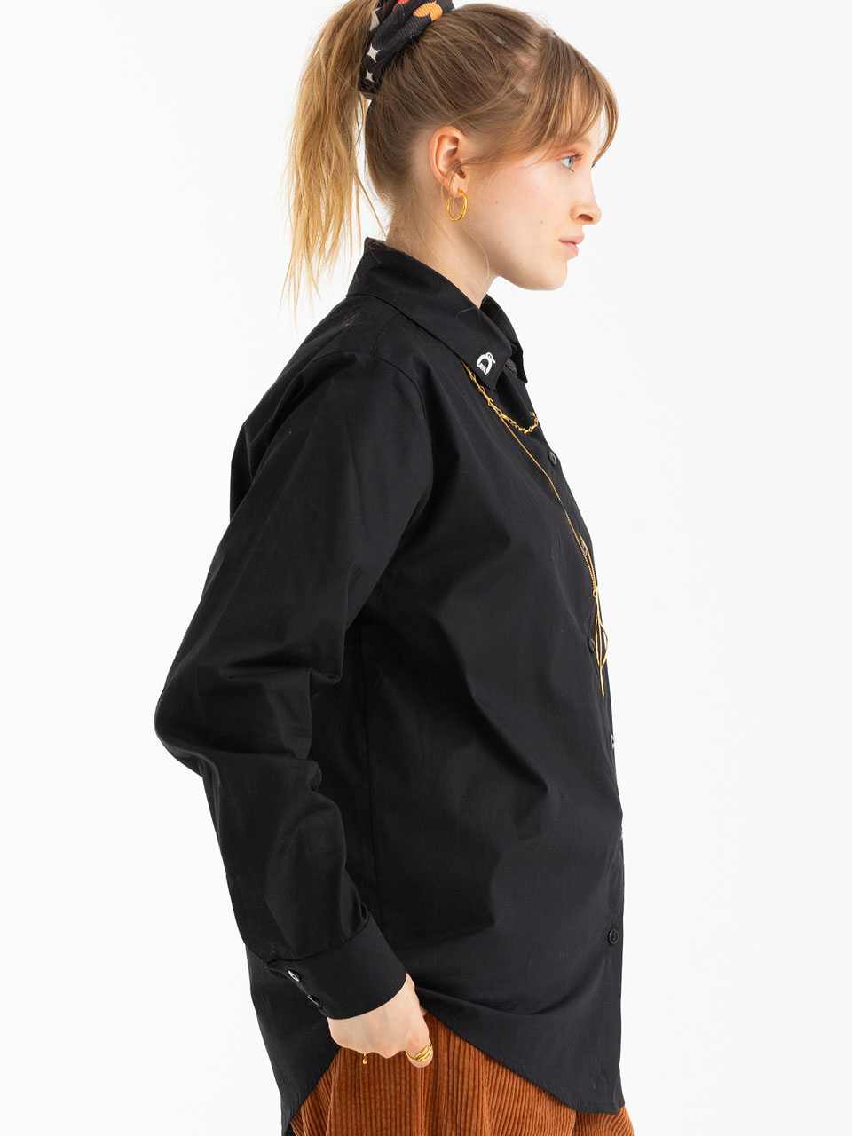Adelie Kowalski Shirt Embroidery