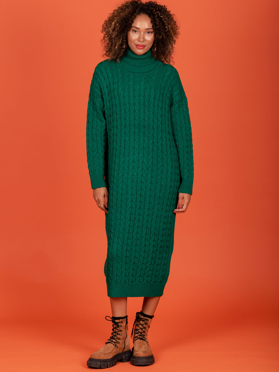 Chaton Jellington knit dress (Emerald)