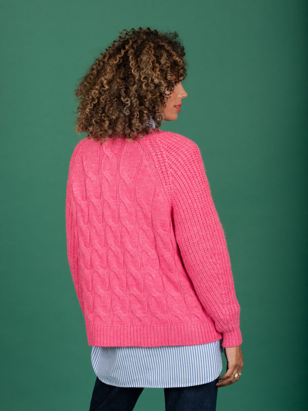 Chaton Lauren knit sweater (Pink)