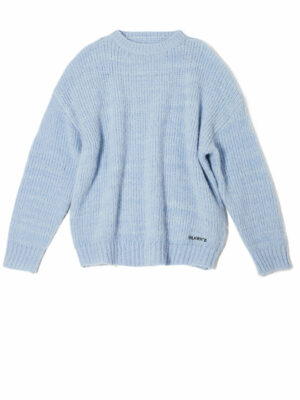 Mikwhite Baby Blue Sweater