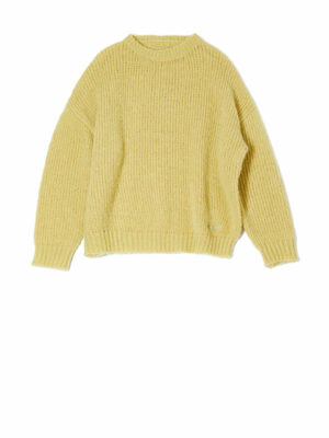 Mikwhite Yellow Sweater