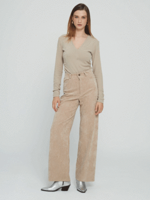 Ofilia's Flauel Easy Pants Beige