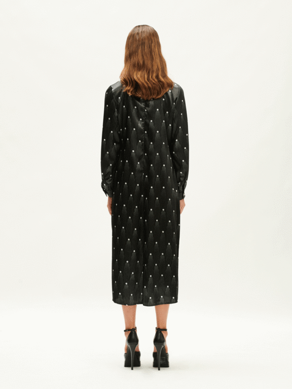 We are Collar-Neck Dress Black