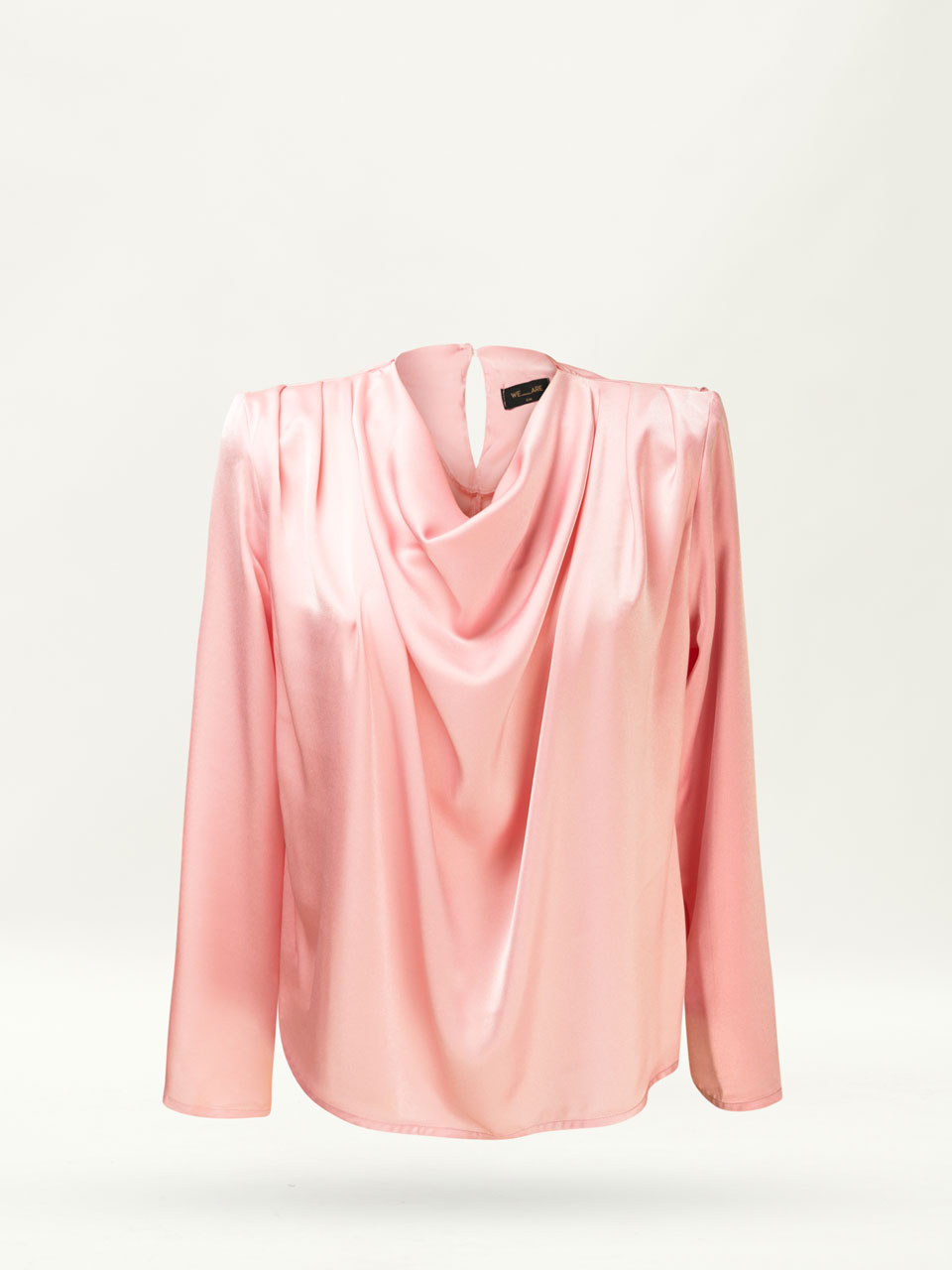 We are Draped Blouse Pink • REDLOU ONLINE STORE