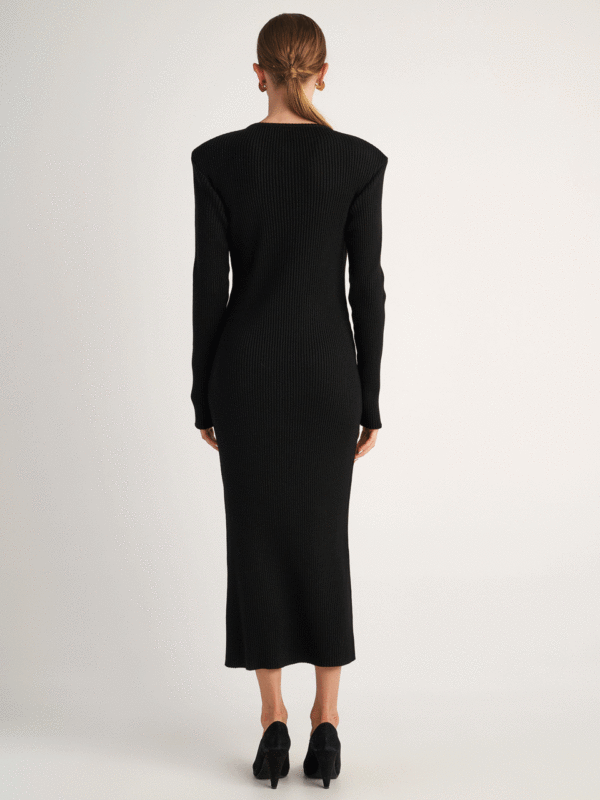 Hemithea Jennifer Dress (black) - Image 5