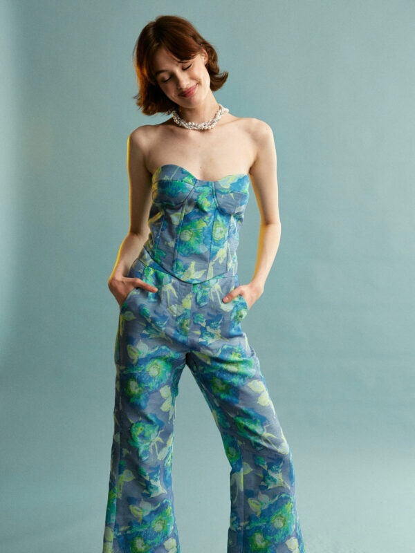 Ananke Aurora Floral Flare Pants