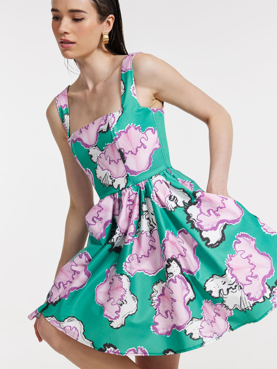 Hemithea Themis Dress Green