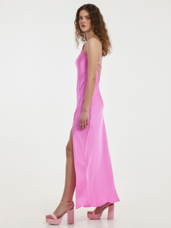 Hemithea Musa Dress Fuchsia