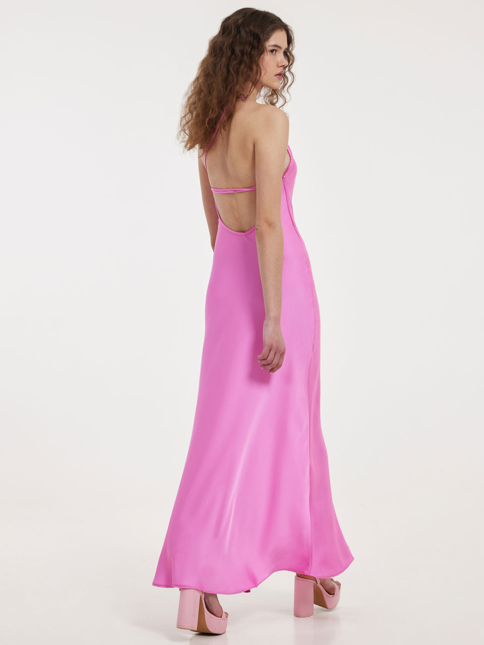 Hemithea Musa Dress Fuchsia