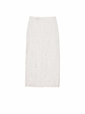 Milkwhite Broderie Midi Skirt