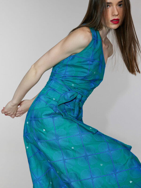 Hemithea Calliroe Dress Green