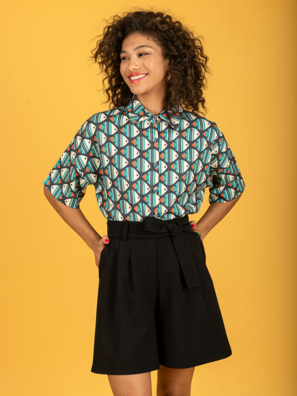 Chaton Molly Bermuda Shorts Black