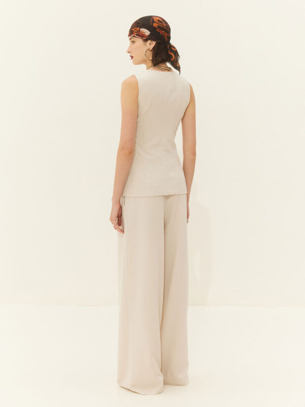 Hemithea Melman Vest (Cream)