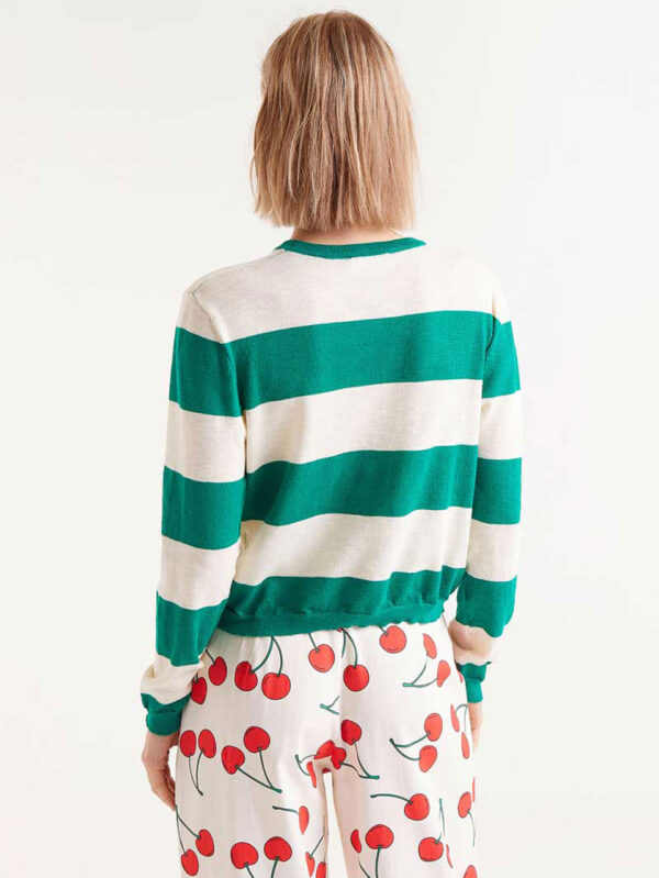 Compania Fantastica Green Striped Jersey
