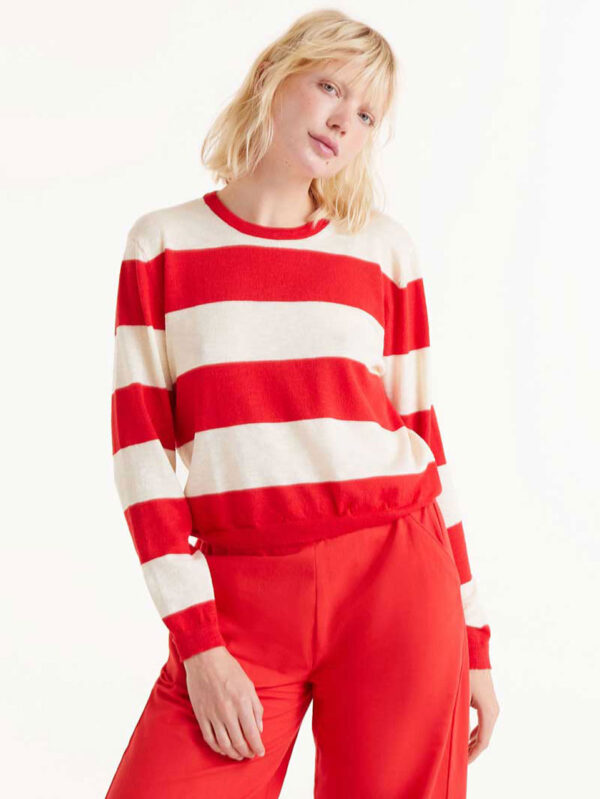 Compania Fantastica Red Striped Jersey
