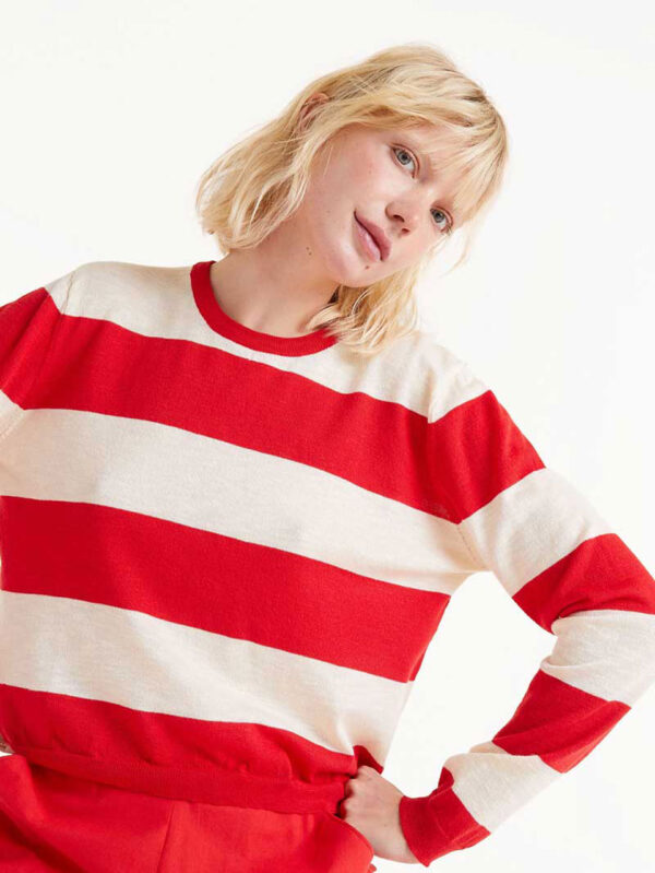 Compania Fantastica Red Striped Jersey